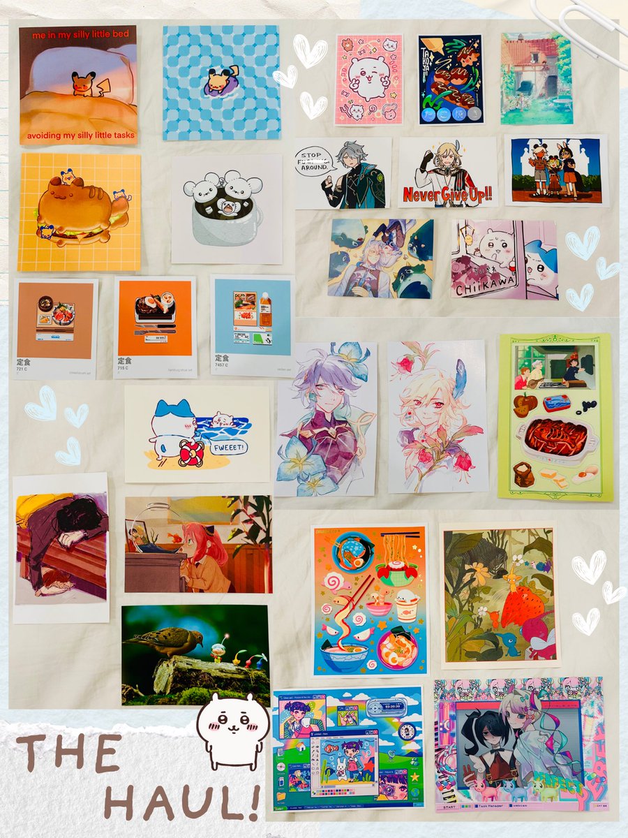 cloudycarer's tweet photo. . . a mini 🧵 of everything I got from Anime Boston this year <3 

(disclaimer: my おじいちゃん gave me a VERY generous allowance for this con, this money was not money I could spend elsewhere as his intentions were that I showed him everything I did / got) https://t.co/GrwXktVo06