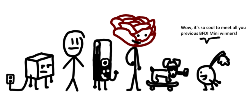 hydr0xside's tweet image. The winners of BFDI Mini, whether you like them or not! I don't, kill them #bfdi #bfdimini