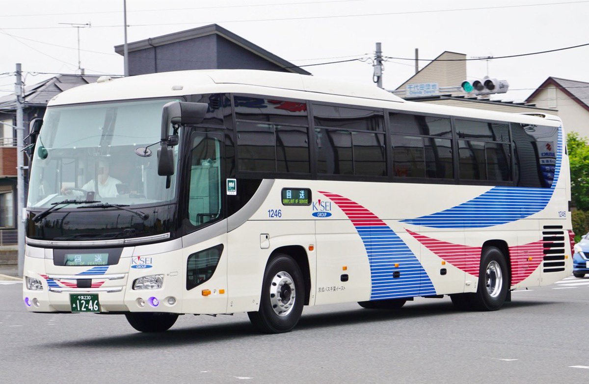 京成バス千葉イースト(四街道)1246,1247 再編直前、千葉内陸バスとして