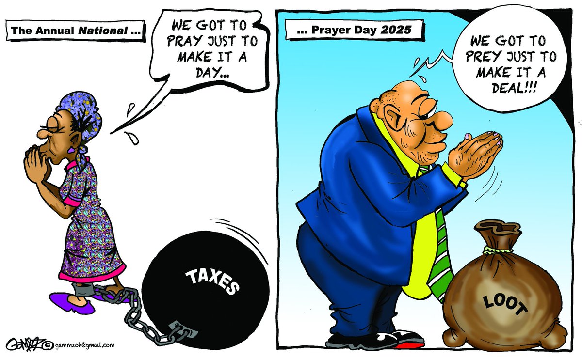 #NationalPrayerBreakfast Wanjiku and the Politicians... Cartoon for <a href="/StandardKenya/">The Standard Digital</a> <a href="/KTNNewsKE/">KTN News</a> <a href="/ktnhome_/">KTN ENTERTAINMENT</a>