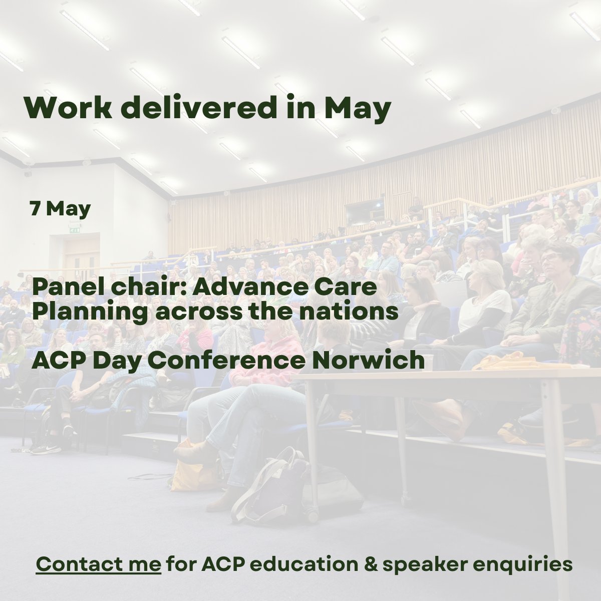 Clare Fuller RGN MSc (@clarefuller17) on Twitter photo 🚨May highlight 2/11
🗓️May has been incredibly busy & varied
1⃣From 27 31 May, I’ll be sharing posts summarising the key presentations & events
<a href="/ACPDay2025/">Advance Care Plan Day 2026</a>
#ACPDay2025
<a href="/PalliativeNNUH/">NNUHPalliativeCare</a>
#AdvanceCarePlanning 🚨May highlight 2/11
🗓️May has been incredibly busy & varied
1⃣From 27 31 May, I’ll be sharing posts summarising the key presentations & events
<a href="/ACPDay2025/">Advance Care Plan Day 2026</a>
#ACPDay2025
<a href="/PalliativeNNUH/">NNUHPalliativeCare</a>
#AdvanceCarePlanning