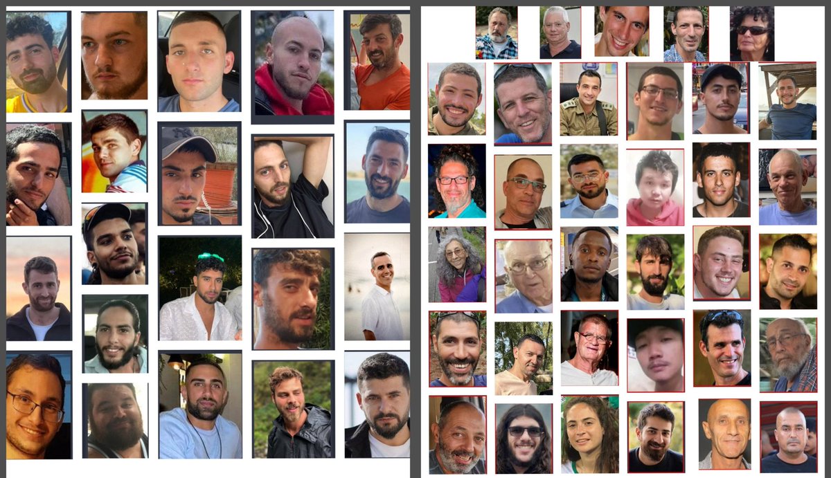 600 ימים למלחמה
מחכים להם

רום
אבינתן
שגב
איתן הורן
אלקנה
דוד
מתן צנגאוקר
אלון
יוסף
גלי
זיו
איתן מור
אריאל
נמרוד
מתן אנגרסט 
תמיר
מקסים
גיא
אביתר
עמרי
בר
ביפין (נפאלי)
פינטה (תאילנדי)

הוכרזו כחללים:
יוסי שרעבי 
ענבר הימן 
סהר ברוך 
איתן לוי 
גיא אילוז 
רונן אנגל 
אריה זלמנוביץ׳