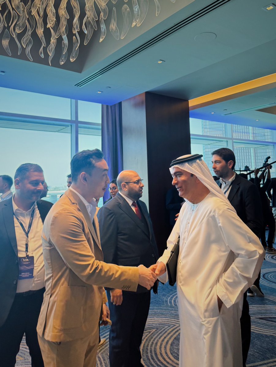 50Nent's tweet image. Just finished Day 1 of the Middle East Investors Summit (MEIS) in Abu Dhabi organized by COLLAB, where @BitMartExchange was a proud sponsor! This premier event united global investment visionaries in the region - family offices, sovereign wealth funds, and thought leaders, to