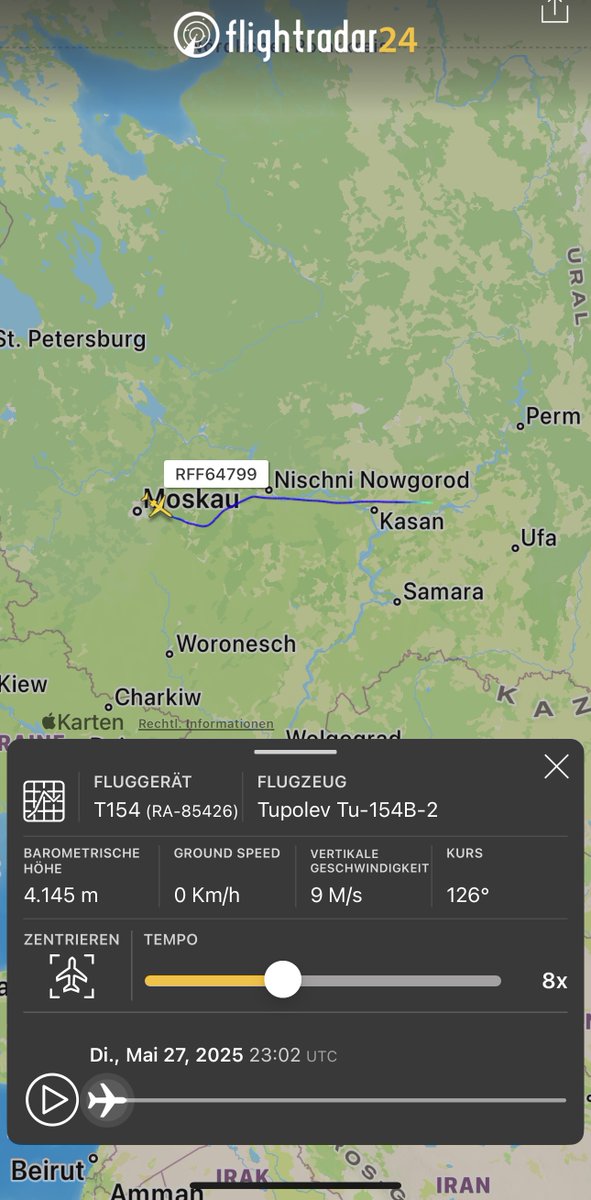 holgidaun's tweet photo. Russia - Air Force Tu-154B-2 RA-85426 #154DB2 als RFF64799 Flug von Chkalovskiy nach Naberezhnye Chelny
@thereccelizard @Borrowed7Time @IntelNightOWL https://t.co/VDjX22Uzxd