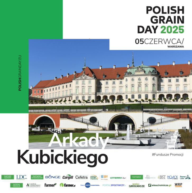 💚Z ogromną radością zapraszam na tegoroczna edycja Polish Grain Day, która odbędzie się w jednym z najbardziej wyjątkowych miejsc Warszawy – Arkadach Kubickiego, tuż przy Zamku Królewskim. To przestrzeń z historią, prestiżem i niepowtarzalną atmosferą – idealna, by wspólnie