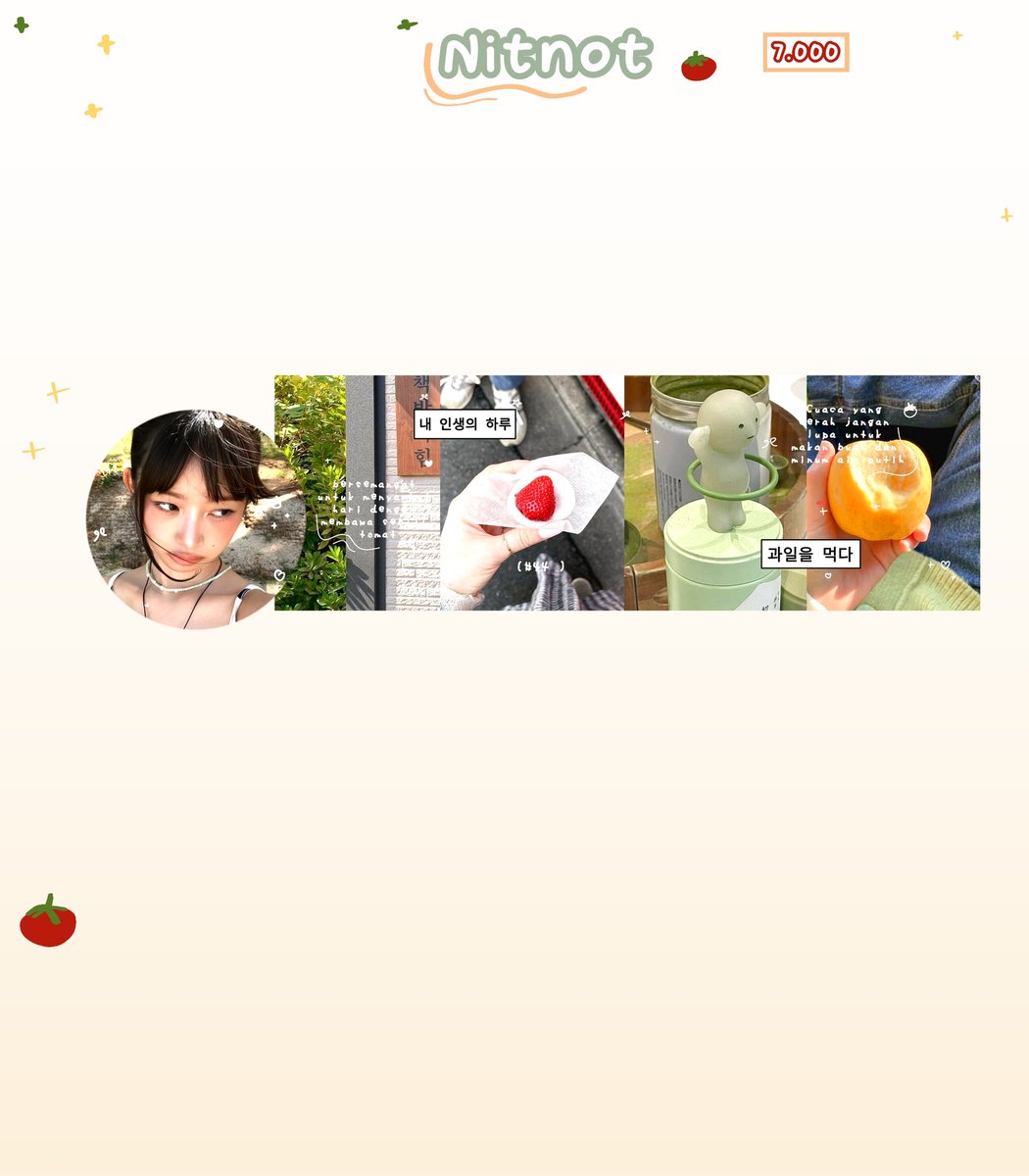 ㅤ 
help repost! 

hai aku ada 5 ready stock layout yang bisa kalian take sekarang juga by dm
udah bisaa retext dan harganya 7.OOO 

#zonauang