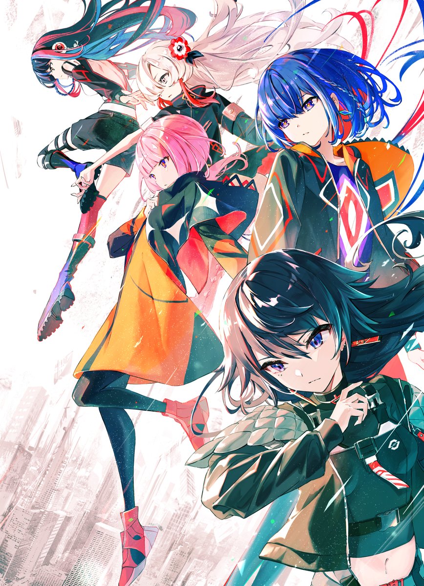 V.W.Pの音楽とともに、運命に抗う少女たちを描くTVアニメ『神椿市建設