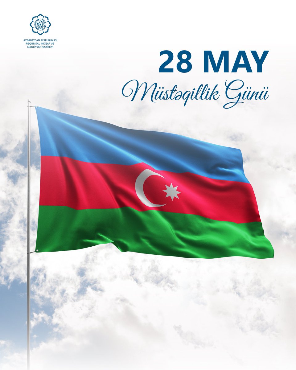 Azadlıq və milli birliyimizin rəmzi olan #Müstəqillik Günü münasibətilə xalqımızı təbrik edirik!

Dövlət müstəqilliyimiz əbədi və möhkəm olsun!
 
#28May