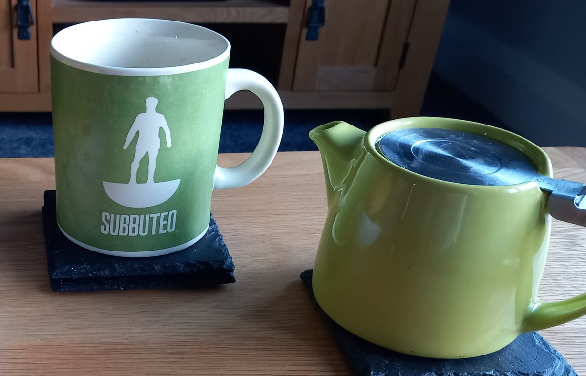 ProjectSubbuteo's tweet photo. Good morning #Subbuteo fans.
#TimeForABrew π« https://t.co/2tFipEoPQk