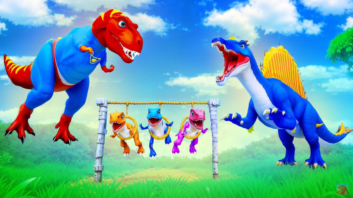 Smartkidszz's tweet photo. Super Dinosaur vs Giant Spinosaurus - Epic Rescue of Small T-Rex Dinos |... https://t.co/OjysEP6qBP via @YouTube 
#SuperDinosaur #Spinosaurus #TRexRescue https://t.co/MEs6yz1XRd