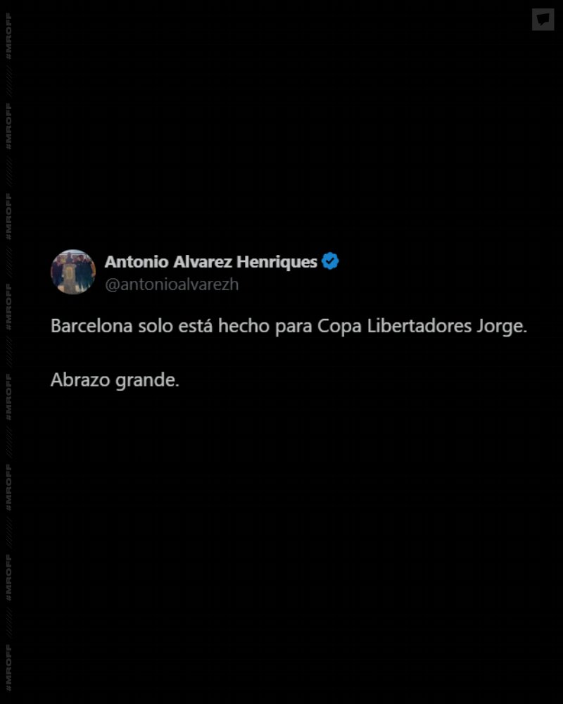 Antonio Álvarez será recordado como el peor presidente de <a href="/BarcelonaSC/">BARCELONA S.C.</a>
*Aumento el déficit a 7  millones
*eliminación de torneo internacionales 
*Puso a un aprendiz en los 100 años
*Le presto 5 millones al ídolo etc