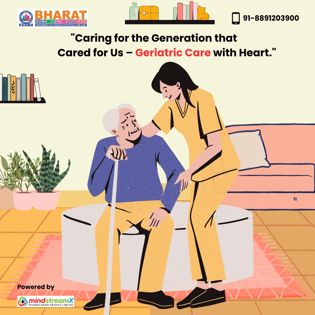 MGEETHA1859139's tweet image. Geriatric Care with Heart.
👵 Compassionate support for your elders, at home.
📍 Available across India
📞 +91-8891203900
🌐 at-homecare.in
#ElderCare #GeriatricCare #HomeCareIndia
