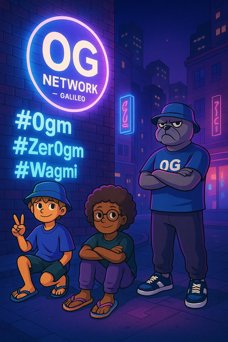 0xKaaa's tweet photo. “When the old world is slow and full of gas…”
A true power from another dimension comes:
0G Network – Galileo
Fast. Light. Carefree.
With the #Zer0GM squad, we are not just side characters...
We are the MCs in this Web3 story.

#0G_Foundation #0GNetwork #Ogm #0g_galileo #Web3 https://t.co/ZHnvRMFfgF