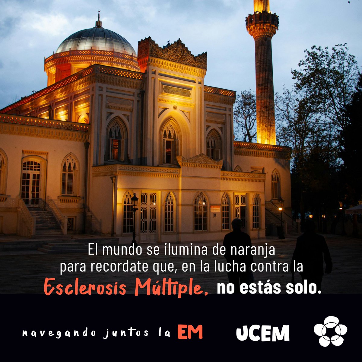 Hoy el mundo es naranja porque en la lucha contra la #𝗘𝘀𝗰𝗹𝗲𝗿𝗼𝘀𝗶𝘀𝗠ú𝗹𝘁𝗶𝗽𝗹𝗲 no vamos solos. Somos una comunidad fuerte, grande y decida a seguir adelante. ¡Nada nos para! #MareaNaranja #NavegandoJuntosLaEM #MiDiagnósticoDeEM #DíaMundialDeLaEM #WorldMSDay