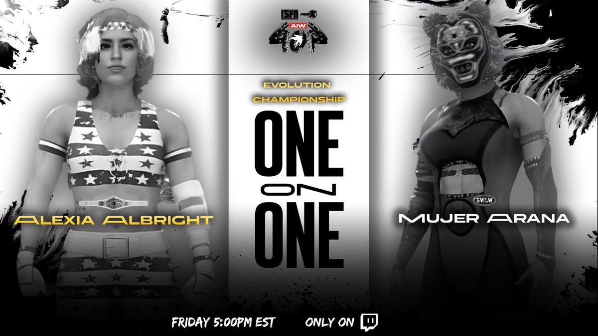 ICHIPRO_2K's tweet photo. LIVE FROM CINCINNATI,OHIO
ALEXIA ALBRIGHT (@AlexiaAlbright) FACES A GLW TALENT IN MUJAR ARANA FOR THE EVO TITLE๐
STATESMAN CHAMPION MALIK (@2SkiOfficial_) WILL BE LIVE ๐๏ธ
LADDER MATCH QUALIFER STARTS ๐ช
AND MORE!
#WatchAIW https://t.co/VbVBhA36Is