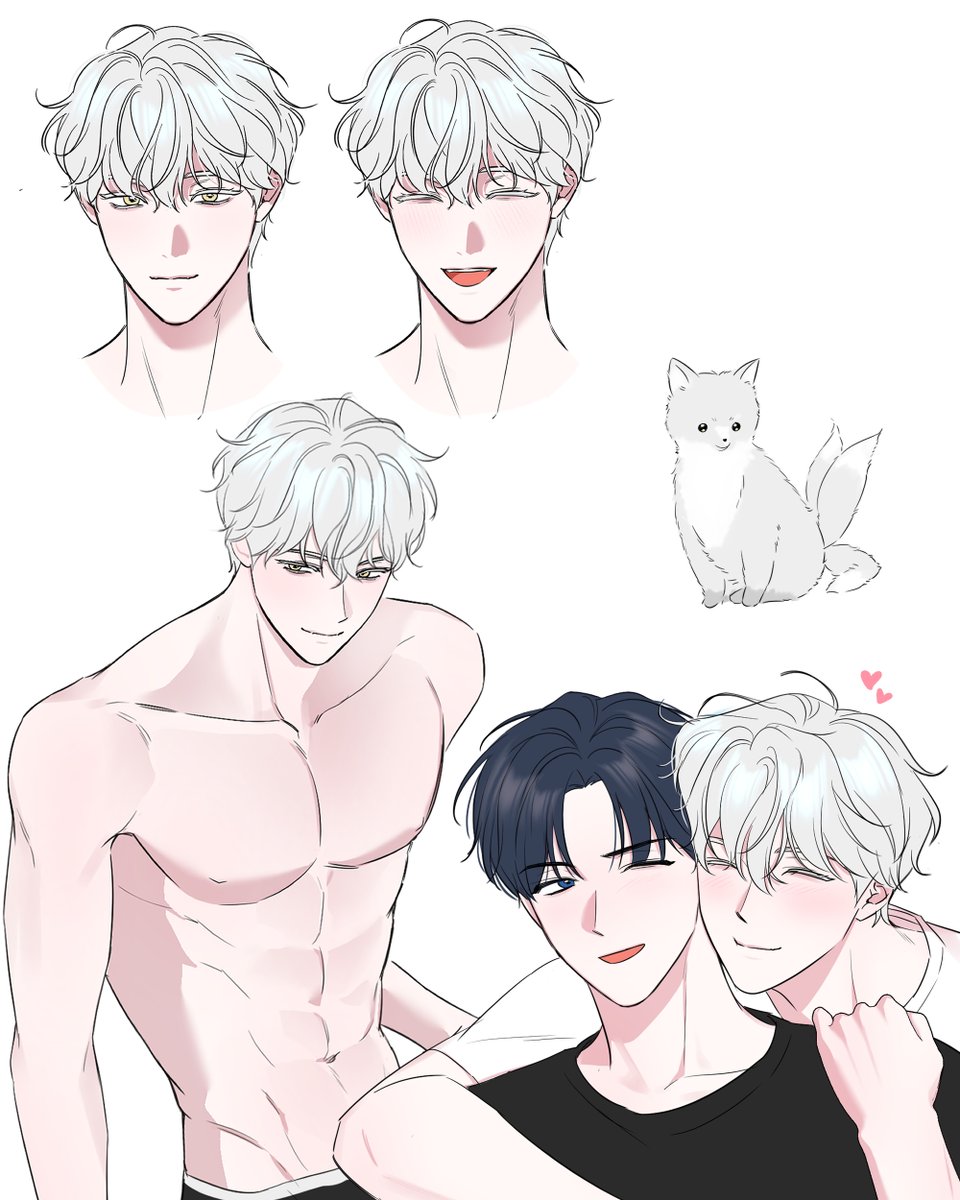 im_jiha's tweet photo. OC🦊🩺 https://t.co/cLd2VO9jMr