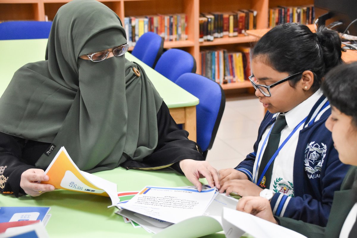 dpsshj's tweet photo. 📖✨ DPS Sharjah students dazzled at the Arab Reading Challenge! Phase 3 students conquered 25+ books each, competing fiercely in Sharjah qualifiers. Proud debut for our young literary stars! 🌟 #DPSReadsToLead #ArabReadingChallenge #SharjahLitStars @DPSSharjah @Interstar_AE https://t.co/lfQHr0u9w4