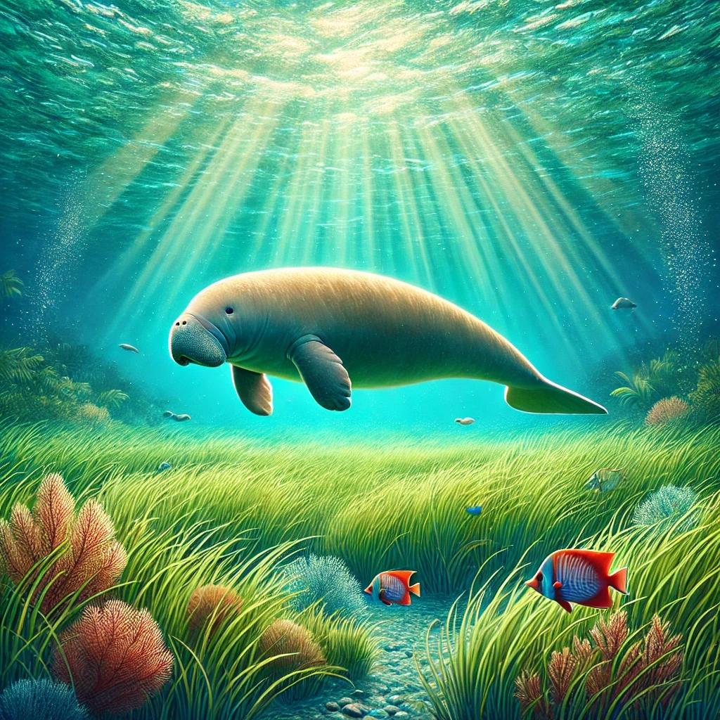 AkaruiAkio's tweet photo. 🌊 It's #WorldDugongDay! Let's protect these gentle 'sea cows' and their vital seagrass habitats. Conservation efforts are essential for maintaining marine biodiversity. #EAirth #MarineConservation #DugongDay https://t.co/wSw1RIwwqw