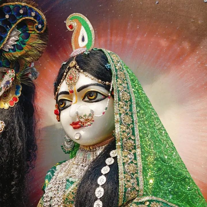 Merabharatms's tweet photo. 28/05/2025 आज ठा. श्री प्रियाकान्त जू भगवान के अलौकिक श्रृंगार दर्शन प्रियाकान्त जू मंदिर वृंदावन (मथुरा ) #प्रियाकांत_जु_मन्दिर_वृन्दावन
#निंबार्क #संप्रदाय
#DnThakurJi #vssct #vsscm #VssctOnline #thakurji #priyakant_ju #vrindavan #Darshan
#PriyakantJuMandirVrindavan https://t.co/nC0mix1lbh