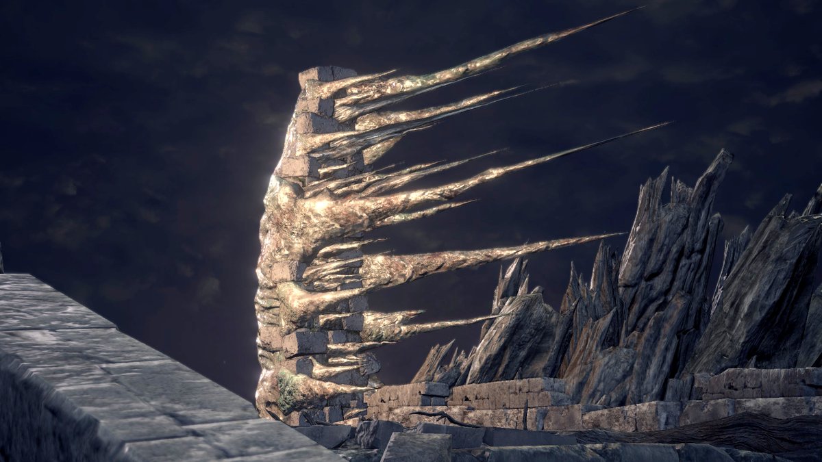 _Bibuo_'s tweet image. NIGHTREIGNのロゴを見たらダークソウル３のオブジェクトのことを思い出しました
