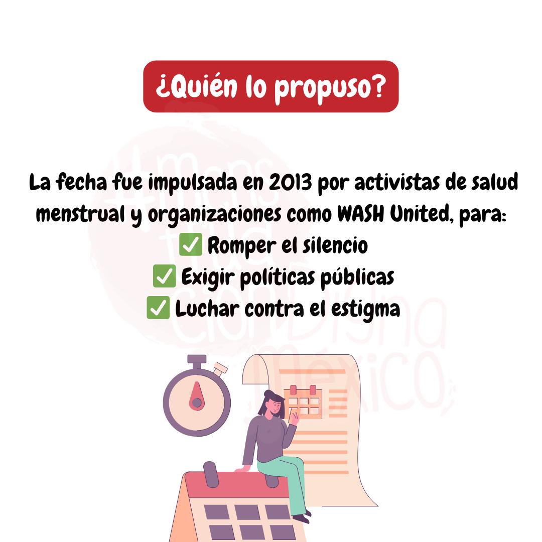 #MenstruaciónDignaMéxico tweet media