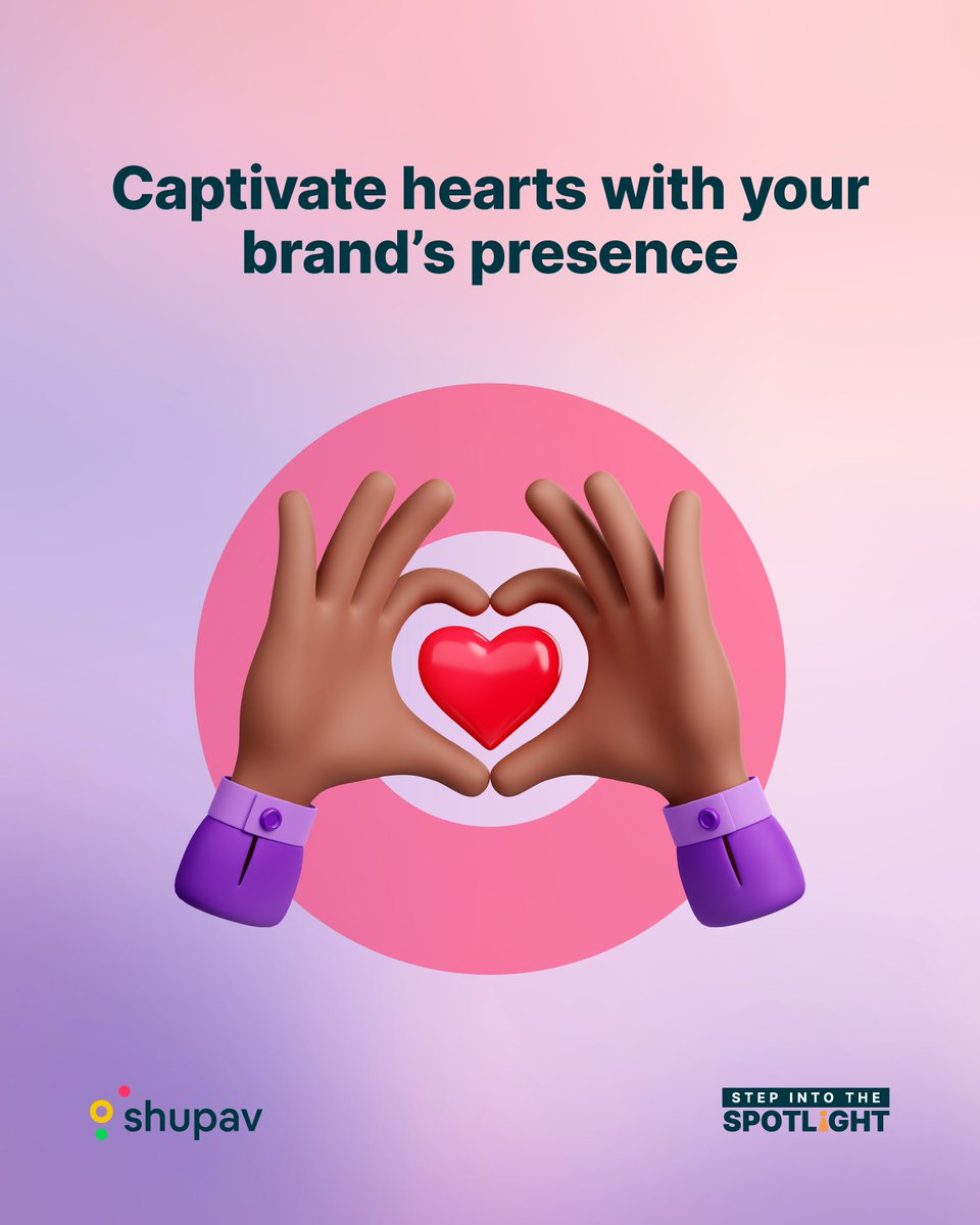 ShupavGroup's tweet photo. Make the world see and feel your brand’s presence!

This is the opportune time to step into the spotlight and see the difference our digital marketing strategies can make.

We specialize in crafting authentic stories that resonate with your brand’s  audience, creating emotional connections that drive customer loyalty.

It’s time to elevate your story and captivate hearts!

Right here, right now https://t.co/x06htGAyC7