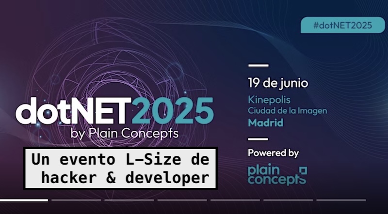 Chema Alonso (@chemaalonso) on Twitter photo El lado del mal - DotNet Conference Spain 2025: Un evento L-Size para hacker & developer. 19 de Junio en Madrid. elladodelmal.com/2025/05/dotnet… #Developer #hacker #Conferencia #Charlas #Evento #IA #AI #GenAI El lado del mal - DotNet Conference Spain 2025: Un evento L-Size para hacker & developer. 19 de Junio en Madrid. elladodelmal.com/2025/05/dotnet… #Developer #hacker #Conferencia #Charlas #Evento #IA #AI #GenAI