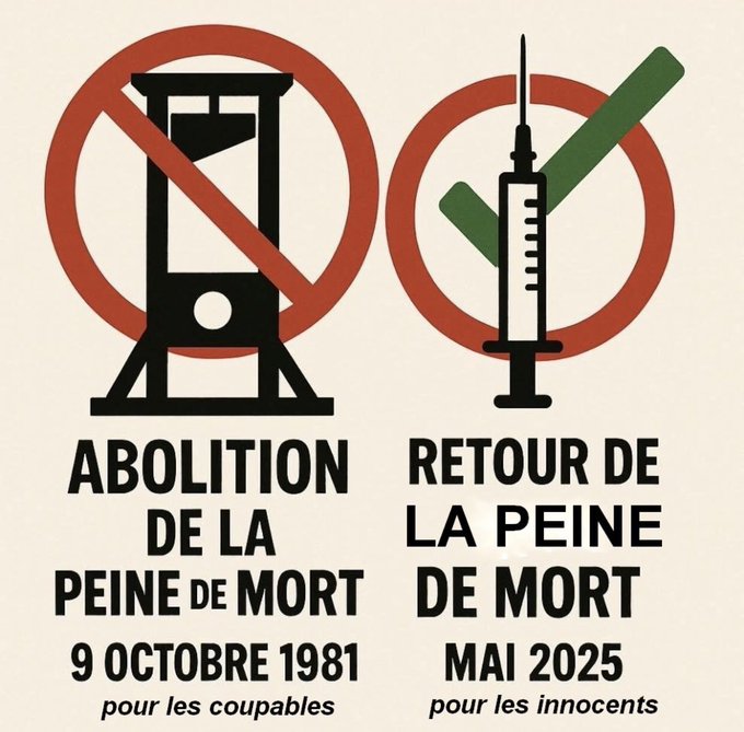 ParttEtNulPart's tweet photo. @Franck20270 Bravo Monsieur et merci 🙏
Un médecin est là pour soigner pas pour donner la mort
Tout mon soutien https://t.co/ju8BWRdgkS