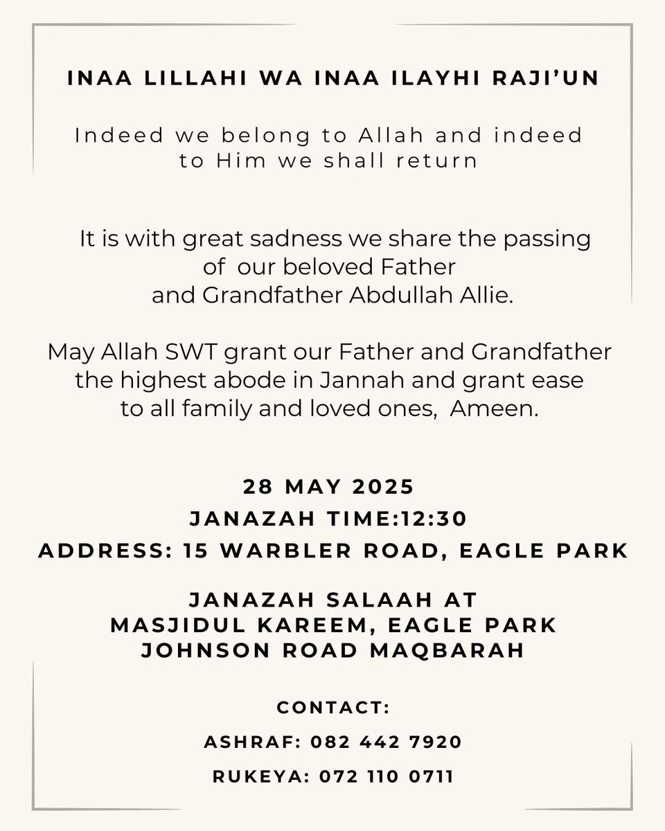 Ashraf Allie™️🇿🇦❤️🇵🇸🔴 tweet media