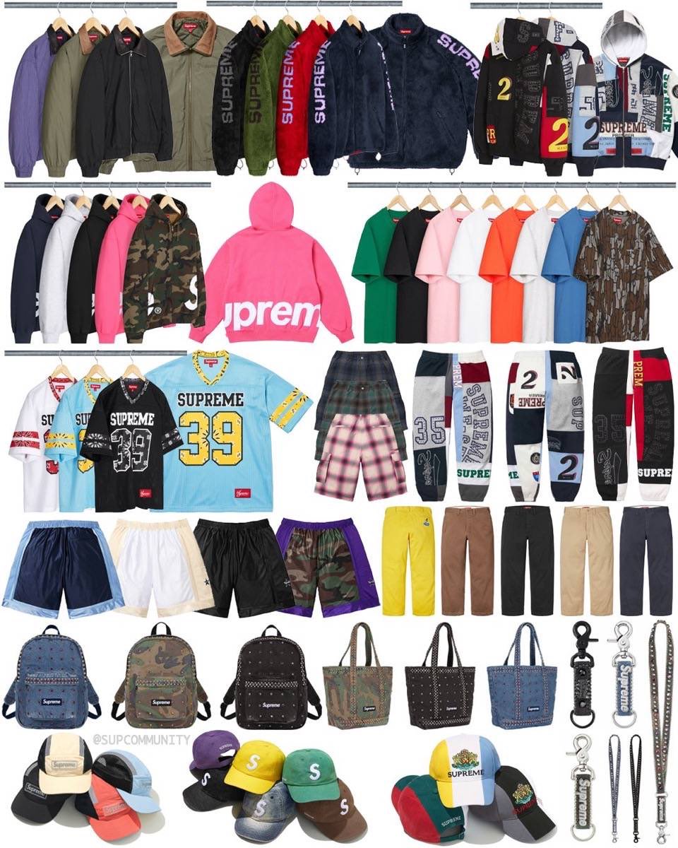 商品一覧・国内定価】Supreme x b.b. Simon 25SS Week14 が国内5月31日