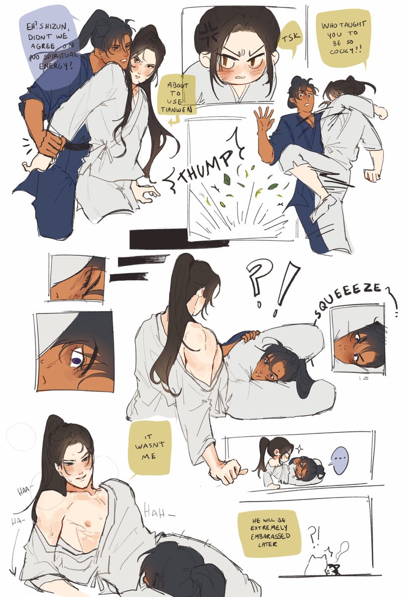 ksophiladelphia's tweet photo. Look at the cultivation world’s heroes training bro we’re so cooked 😭😭 #2ha #二哈和他的白猫师尊 #ranwan #erha https://t.co/ctgWoq0asU
