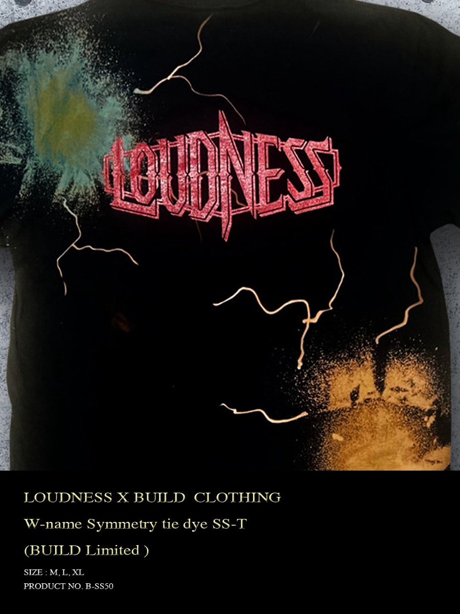 Build_Clothing's tweet photo. LOUDNESS 2025ツアー
THUNDER IN THE EAST
本日、追加東京公演でファイナルとなります

LOUDNESS/BUILD  CLOTHING
コラボTシャツは完売の為、追加販売は有りませんが

BUILD  CLOTHINGの通販サイトにて通販限定カラーが少量在庫有りますので是非チェックして下さい

https://t.co/zVUXYiKFSX https://t.co/sWg57UUQvx