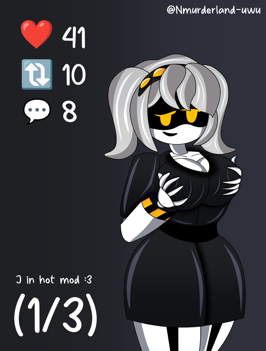 Fylmaxby's tweet image. Part 1 • J in hot mod :3 🥵🥵🥵🥵

Requirements for me to do part 2 and it being something hot hehe &amp;lt;3
#SerialDesginationJ #murderdrones

uwu 👉🏼👈🏼