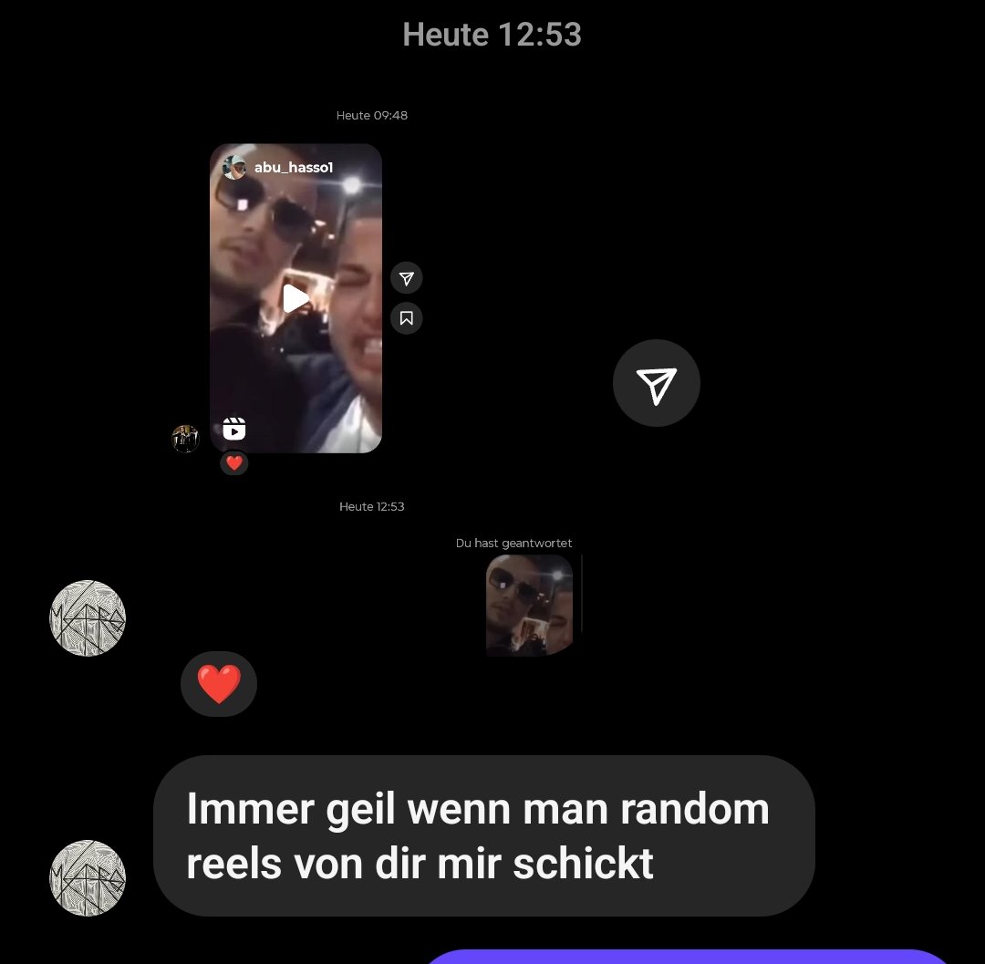abu_hasso2's tweet photo. Will nicht wissen wie oft ich schon in euren reels war hahahahahaha https://t.co/Y478OsTTaS
