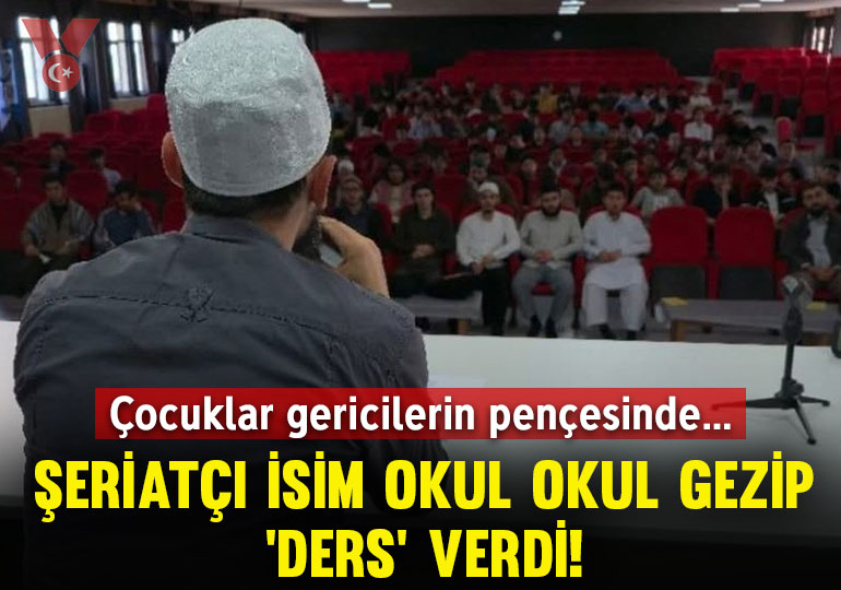 Çocuklar gericilerin pençesinde… Şeriatçı isim okul okul gezip ‘ders’ verdi!

veryansintv.com/cocuklar-geric…