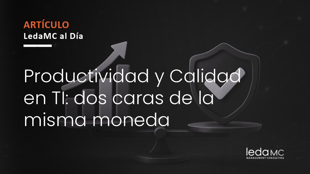 💡 ¿Tu factura de TI no deja de subir? A veces el problema no es cuánto haces, sino cómo lo haces. En desarrollo de software, la productividad sin calidad puede salirte cara. ¿Quieres aprender cómo evitarlo? 👉 tinyurl.com/5jzwk8e3 #TI #Productividad #Calidad #LedaMC