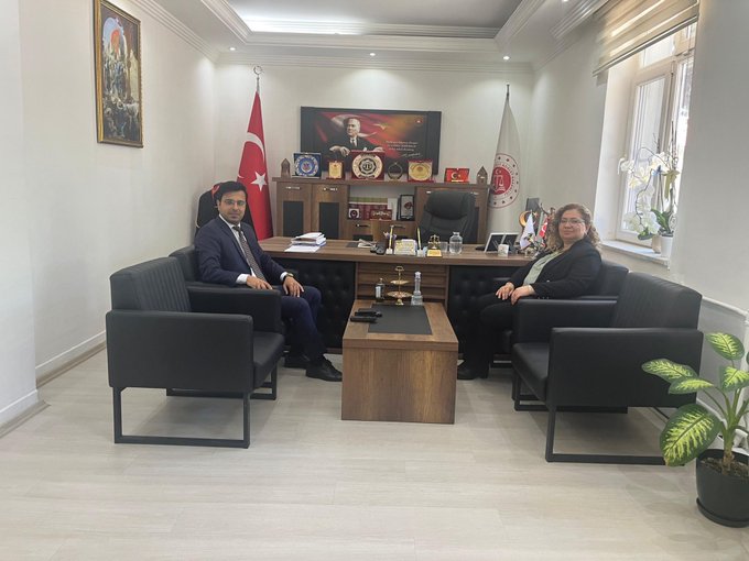 Germencik Kaymakamı, Cumhuriyet Başsavcısı ve Savcıları Ziyaret Etti