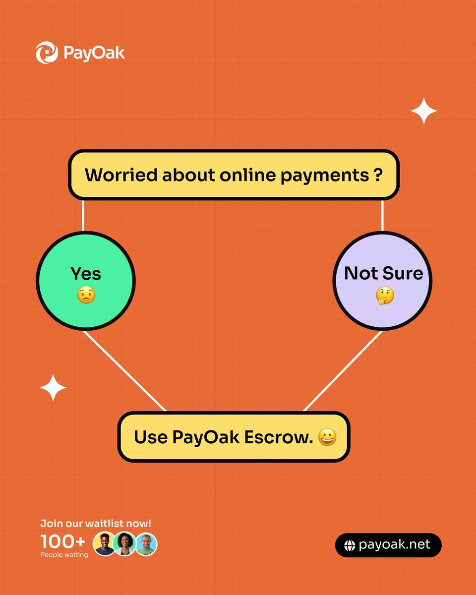 Either way, PayOak is still the answer!😄