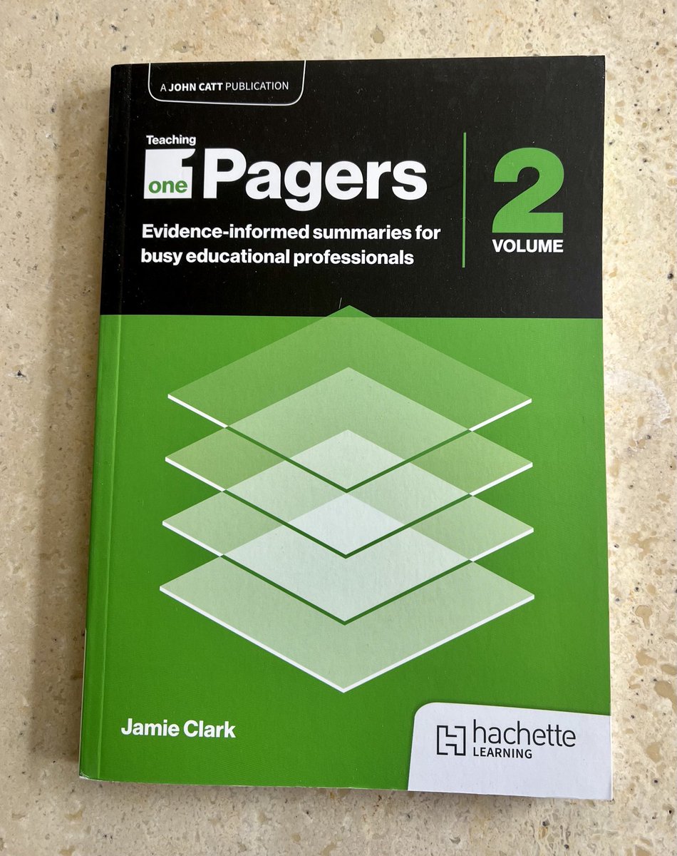 Congrats 🥳 ⁦<a href="/XpatEducator/">Jamie Clark</a>⁩ delighted to add this to the collection 🙌🏻 ⁦<a href="/teacherhead/">Tom Sherrington</a>⁩ is right, it’s a feast ⁦<a href="/JohnCattEd/">John Catt Educational from Hachette Learning</a>⁩ I will be sharing far and wide! 🙌🏻👌🏻