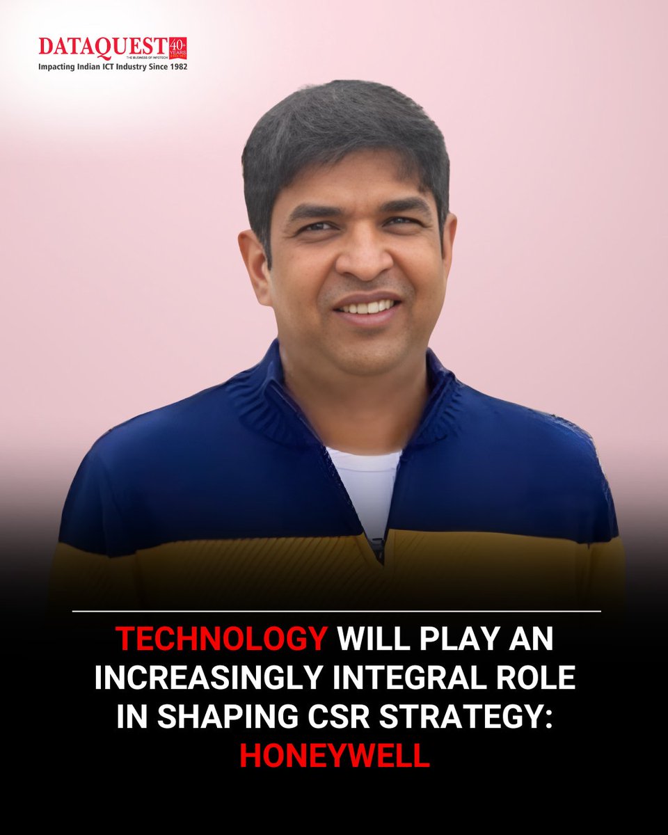 dataquestindia's tweet image. Prashanth Balarama, Senior Director, Communications &amp;amp; CSR, Honeywell India, tells us that the Government has laid strong foundation for digital inclusion through initiatives.

dqindia.com/interview/tech…

#dataquest #CSRTech #DigitalInclusion #STEMforAll #HoneywellIndia #TechForGood