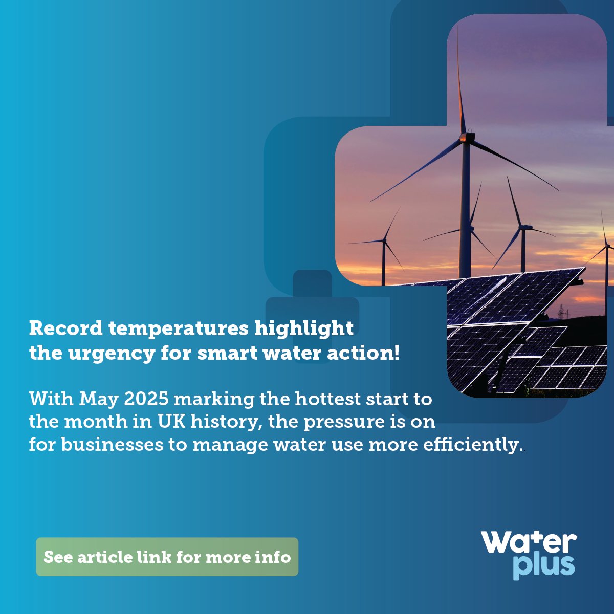 Record temperatures highlight the urgency for smart water action🌡️ 
From cutting leaks to upgrading equipment, organisations are already seeing big savings—one site saved £13,400 a year by reducing daily water use by over 8,000 litres.
👉 Read more: orlo.uk/YiwF5