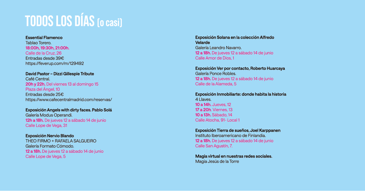 Barriolasletras's tweet photo. artesanales, exhibiciones de esgrima, exposiciones, talleres, microteatro, concursos, rutas con historia, conciertos, actividades infantiles y familiares,… Todo ello durante 4 días
Albergará una edición especial del Mercado de las Ranas, el sábado 14 de junio en la Calle Huertas https://t.co/IwEih1Abc7