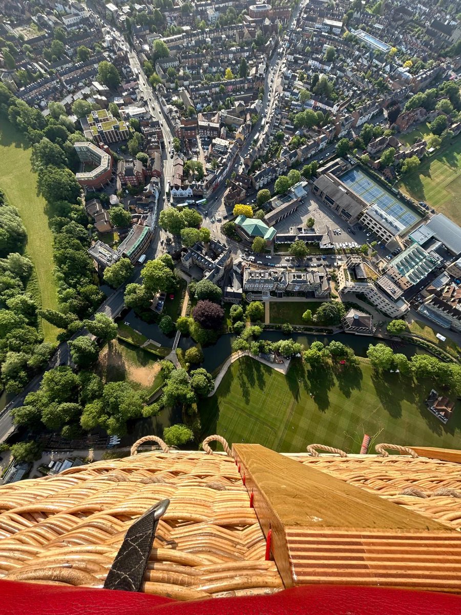 Ever wish you could see the school from a bird's-eye view? Or even, an air-balloon view?🎈

This photo taken last week from a hot air balloon captures MCS early one morning from above School Field 📸🌤
