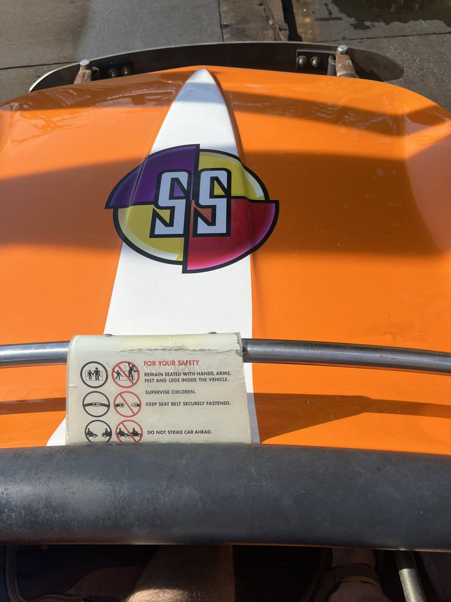 GWIZSports's tweet image. Yesterday, our reporter got behind the wheel, to test out a (not so) high speed race car at #Disney #DisneyWorld