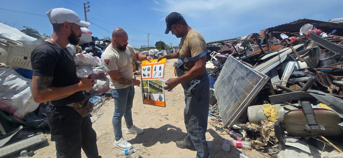 NPA team has conducted awareness sessions with local scrap metal collectors to highlight the dangers of handling unidentified metal objects, especially in areas contaminated by unexploded ordnances.