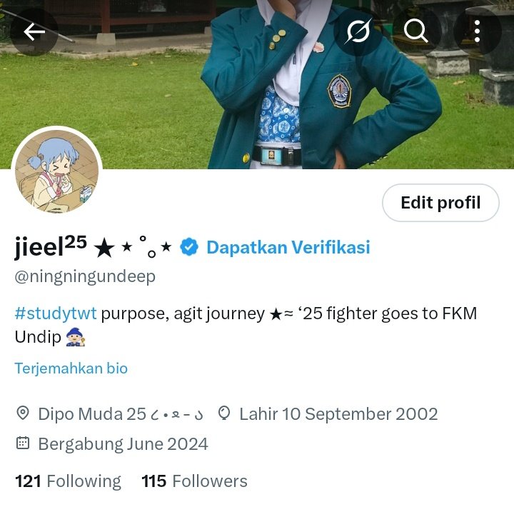 ningningundeep's tweet image. I DID IT! UNDIP TERIMA KASIH CINTAKU! cinta pertama yg berhasil aku raih! 💙🤍💙🤍 tunggu aku pakai almet aku sendiri HAHAHAHA