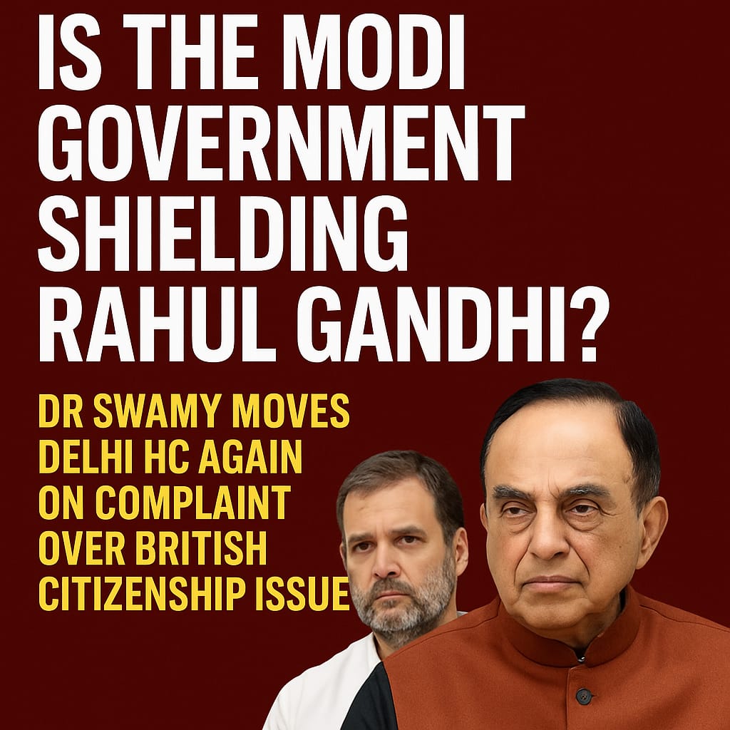 Natraj Shetty (@natrajshetty) on Twitter photo Is the Modi Government Shielding Rahul Gandhi?
The Long-Standing British Citizenship Controversy Resurfaces in Delhi High Court
Dr <a href="/Swamy39/">Subramanian Swamy</a> Moves Delhi High Court ...
By : Natraj V Shetty
<a href="/NATRAJSHETTY/">Natraj Shetty</a>
nyayavimarsha.com/current_affair… Is the Modi Government Shielding Rahul Gandhi?
The Long-Standing British Citizenship Controversy Resurfaces in Delhi High Court
Dr <a href="/Swamy39/">Subramanian Swamy</a> Moves Delhi High Court ...
By : Natraj V Shetty
<a href="/NATRAJSHETTY/">Natraj Shetty</a>
nyayavimarsha.com/current_affair…