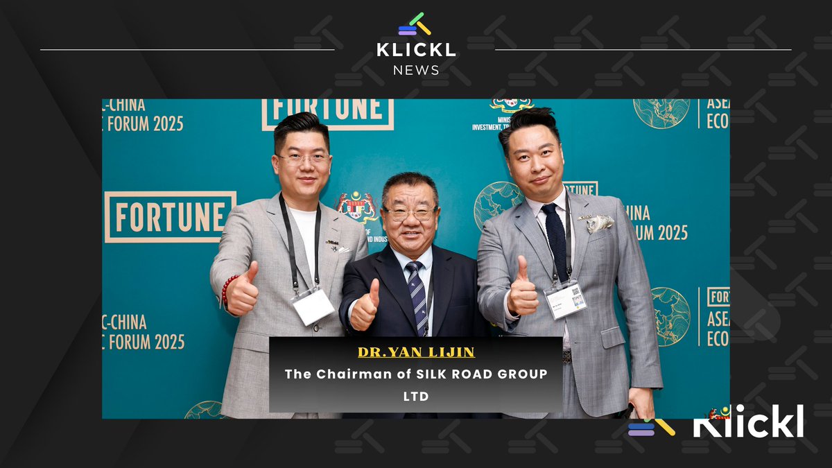 Klickl (@klicklofficial) on Twitter photo Klickl CEO Michael Zhao at ASEAN-GCC-CHINA & ASEAN-GCC Economic Forums 2025
Klickl CEO <a href="/Michael_Klickl/">Michael Zhao</a> is honored to join global leaders at the ASEAN-GCC-CHINA & ASEAN-GCC Economic Forums in Kuala Lumpur, Malaysia, on May 27–28, 2025.
Under the theme “Inclusivity and Klickl CEO Michael Zhao at ASEAN-GCC-CHINA & ASEAN-GCC Economic Forums 2025
Klickl CEO <a href="/Michael_Klickl/">Michael Zhao</a> is honored to join global leaders at the ASEAN-GCC-CHINA & ASEAN-GCC Economic Forums in Kuala Lumpur, Malaysia, on May 27–28, 2025.
Under the theme “Inclusivity and