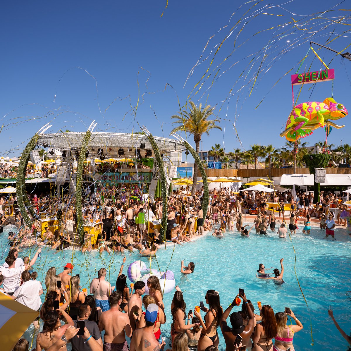 Step into the Acid Wilderness, our surreal Pool Party Friday series 🧡 Beds are SOLD OUT...final tickets remaining for this Friday! This isn’t just a party, it’s a full-on trip.

#obeachibiza #SHEINxOBeach