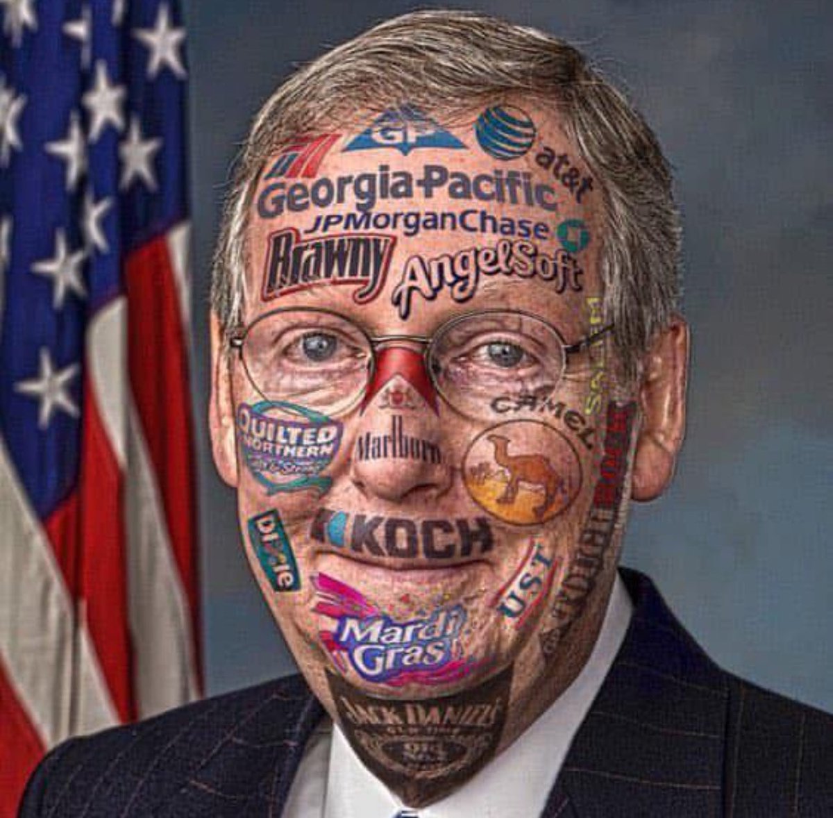 What if politicians had to wear their donors on their bodies like race cars?